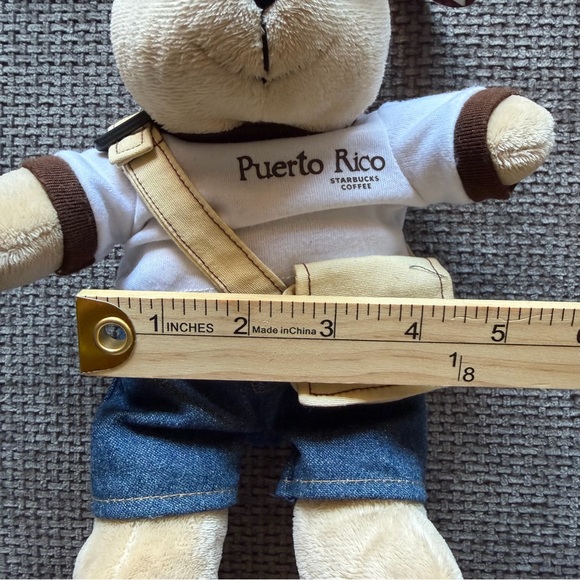 NWT Starbucks Bearista Bear Puerto Rico Destination Series 2009 Collectibl - Picture 9 of 10